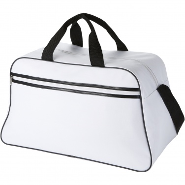 Logotrade promotional products photo of: San Jose 2-stripe sports duffel bag 30L
