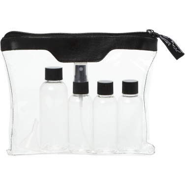 Logo trade business gifts image of: Munich airline approved travel bottle set