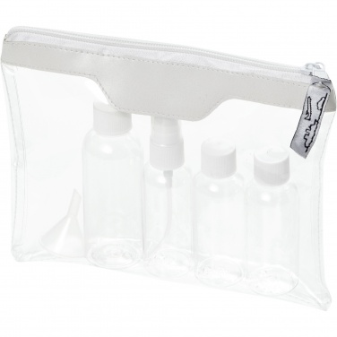 Logo trade promotional products image of: Munich airline approved travel bottle set