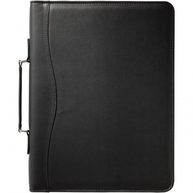 Logo trade business gift photo of: Ebony A4 briefcase portfolio