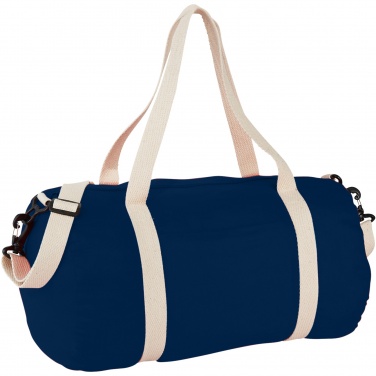 Logo trade promotional item photo of: Cochichuate cotton barrel duffel bag 25L