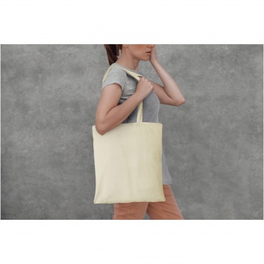 Logo trade promotional products image of: Peru 180 g/m² cotton tote bag 7L