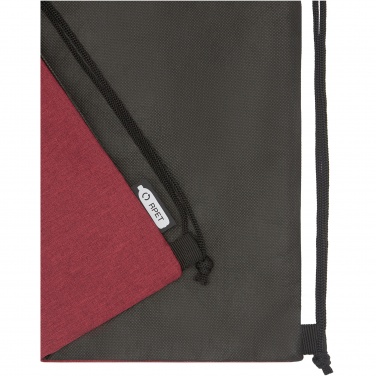 Logo trade promotional giveaway photo of: Ross RPET drawstring bag 5L