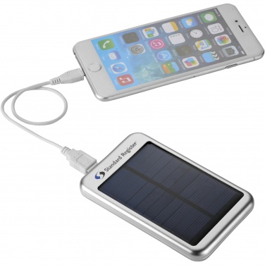 Logotrade advertising product image of: Bask 4000 mAh solar power bank