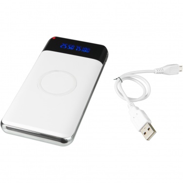 Logotrade promotional gift picture of: Constant 10.000 mAh wireless power bank with LED