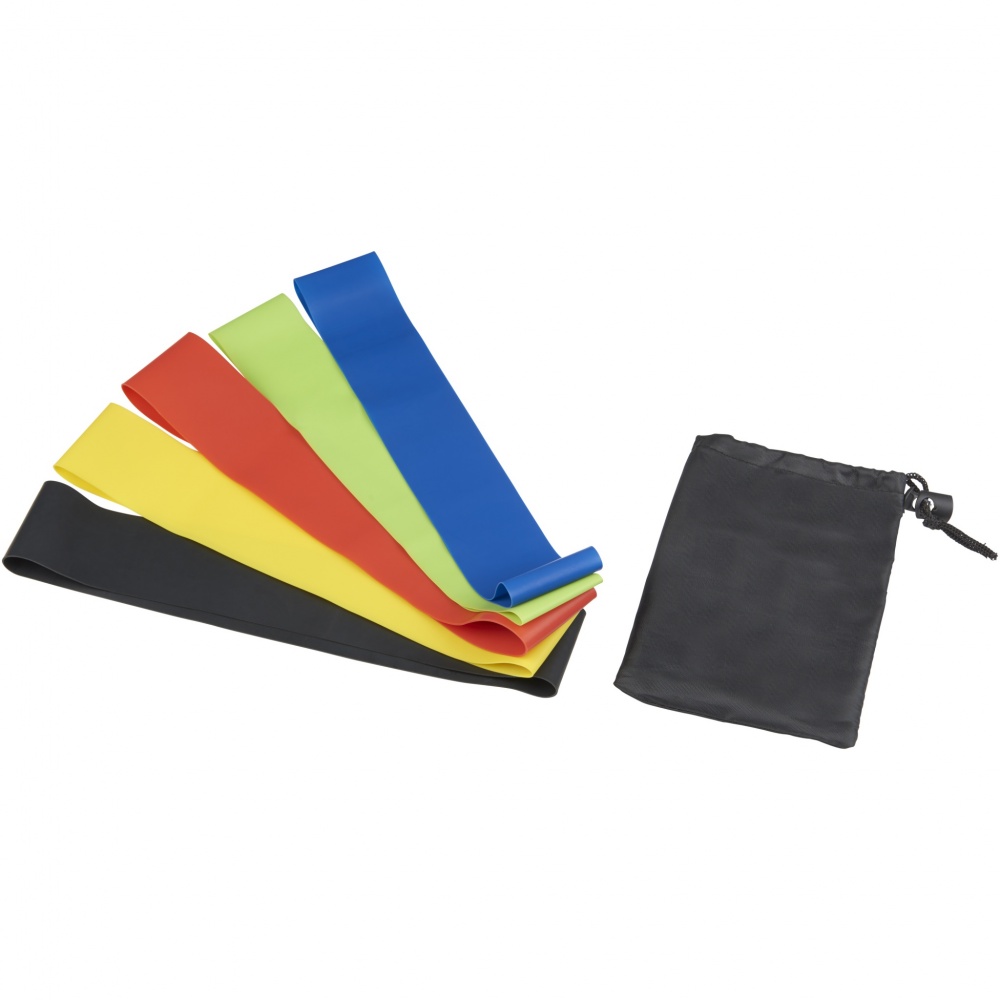 Logo trade promotional gift photo of: Crane resistance elastic fitness bands
