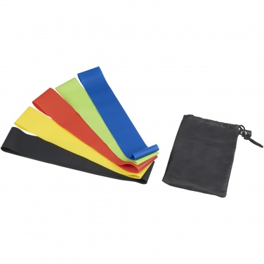 Logo trade business gifts image of: Crane resistance elastic fitness bands
