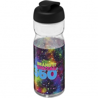 Logo trade promotional products image of: H2O Active® Base 650 ml flip lid sport bottle