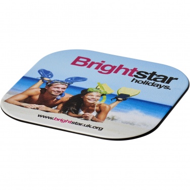 Logo trade promotional giveaways picture of: Brite-Mat® square coaster