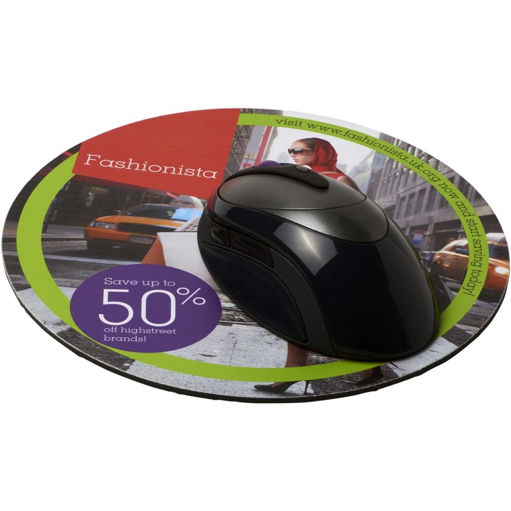 Logotrade promotional merchandise image of: Q-Mat® round mouse mat