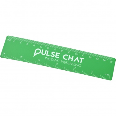 Logo trade corporate gifts picture of: Rothko 15 cm plastic ruler