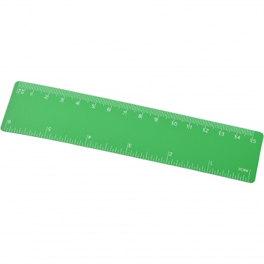 Logotrade promotional item image of: Rothko 15 cm plastic ruler
