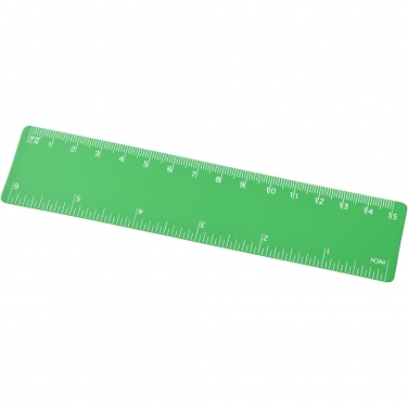Logo trade promotional gifts picture of: Rothko 15 cm plastic ruler