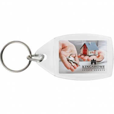 Logo trade corporate gift photo of: Rhombus keychain