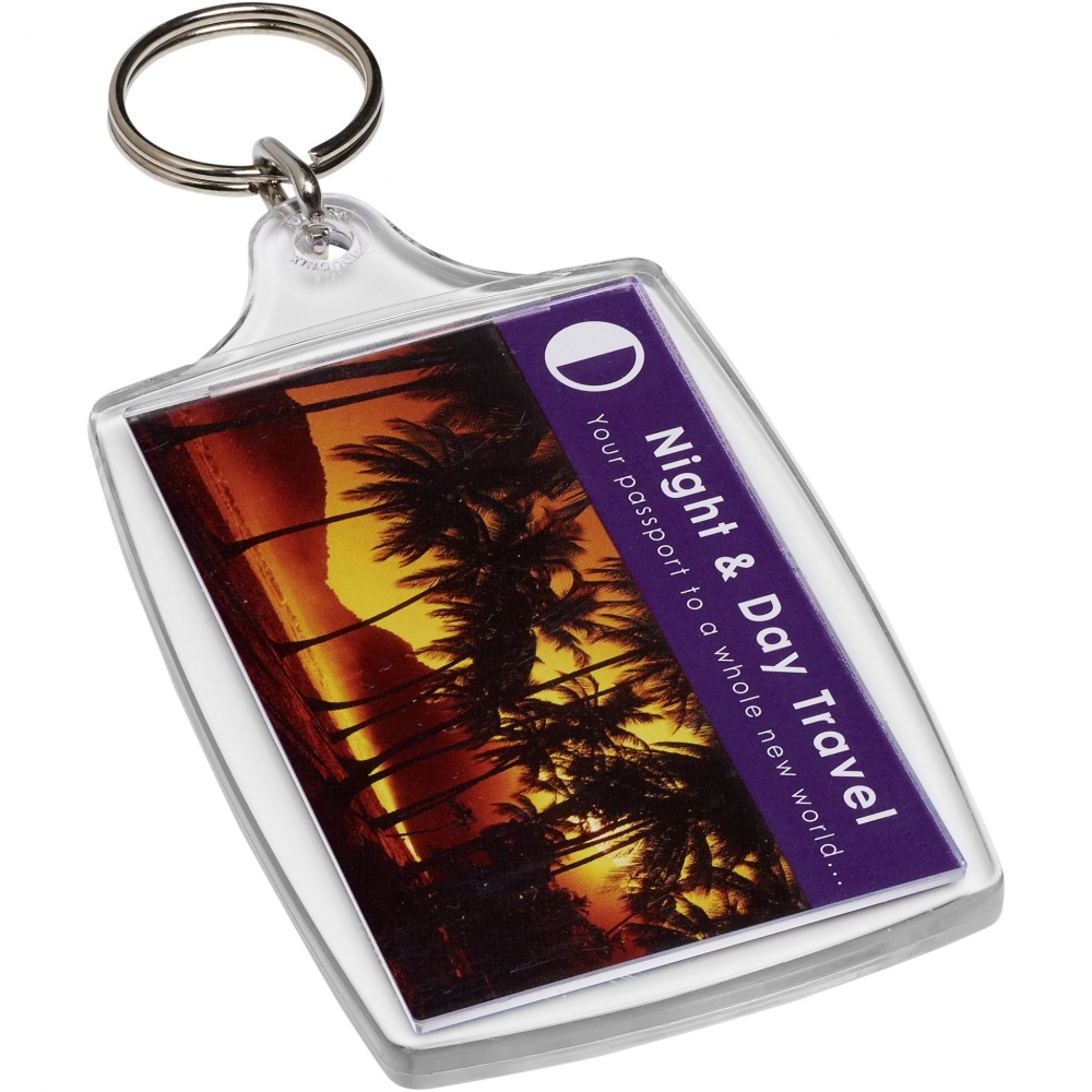 Logotrade promotional gift picture of: Orca L4 large keychain