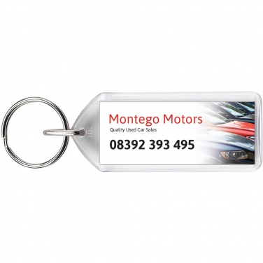 Logo trade promotional products image of: Stein F1 reopenable keychain