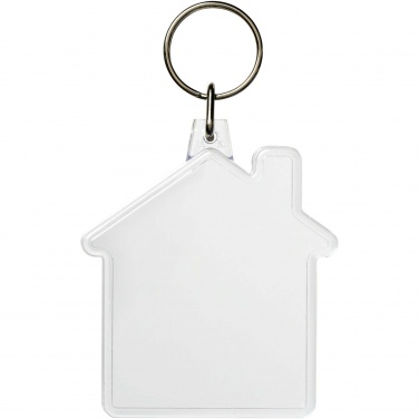 Logotrade promotional product picture of: Combo house-shaped keychain