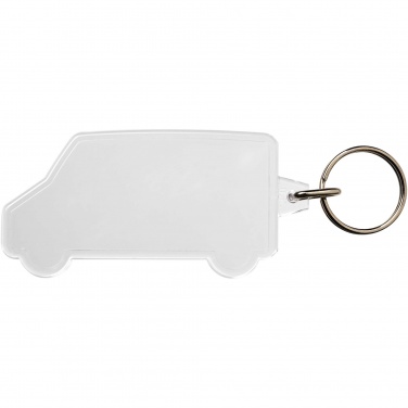 Logo trade advertising product photo of: Combo van-shaped keychain