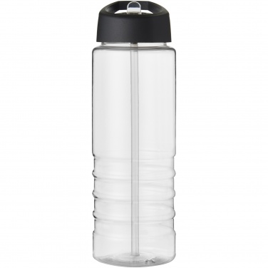 Logo trade promotional gifts image of: H2O Active® Treble 750 ml spout lid sport bottle