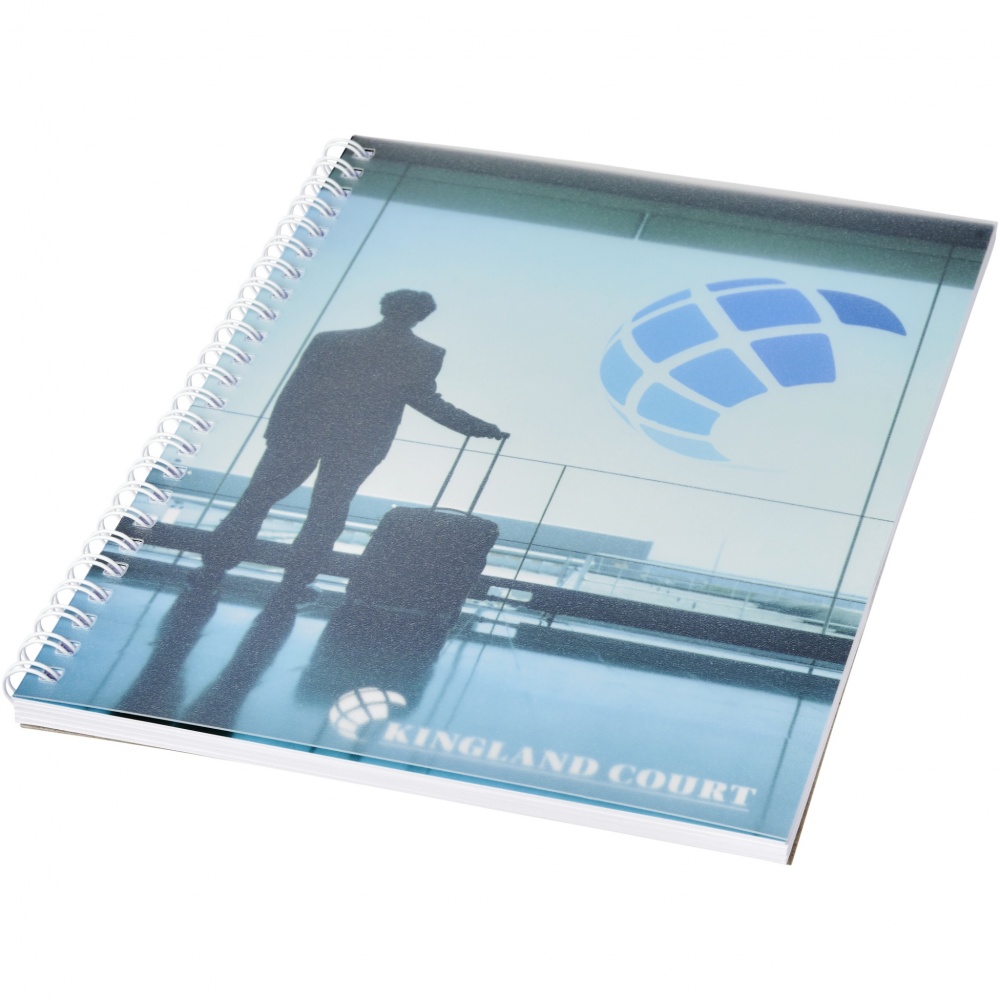 Logotrade promotional items photo of: Desk-Mate® wire-o A5 notebook PP cover