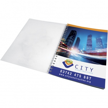Logotrade promotional items photo of: Desk-Mate® wire-o A5 notebook PP cover