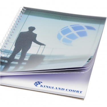 Logo trade promotional giveaways picture of: Desk-Mate® wire-o A5 notebook PP cover