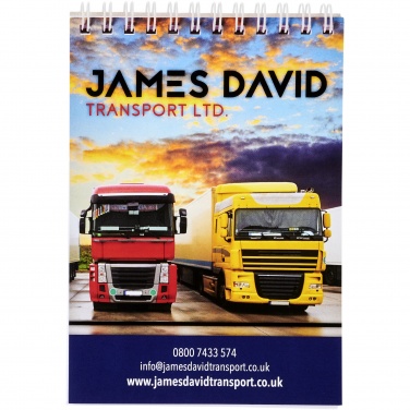 Logotrade promotional merchandise image of: Desk-Mate® spiral A6 notebook