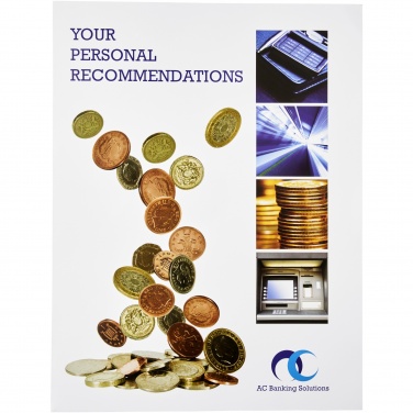 Logo trade promotional merchandise image of: Guild A4 card document wallet