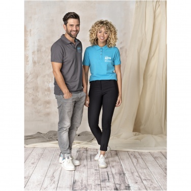 Logo trade advertising products image of: Beryl short sleeve women's organic recycled polo