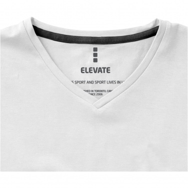 Logotrade promotional merchandise image of: Kawartha short sleeve men's organic V-neck t-shirt
