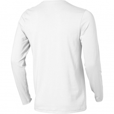 Logo trade promotional gifts picture of: Ponoka long sleeve men's organic t-shirt
