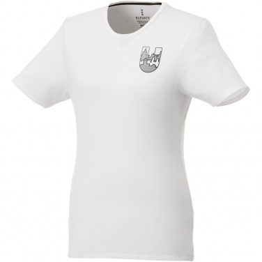 Logo trade advertising product photo of: Balfour short sleeve women's organic t-shirt