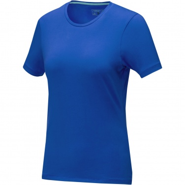 Logo trade promotional gifts image of: Balfour short sleeve women's organic t-shirt