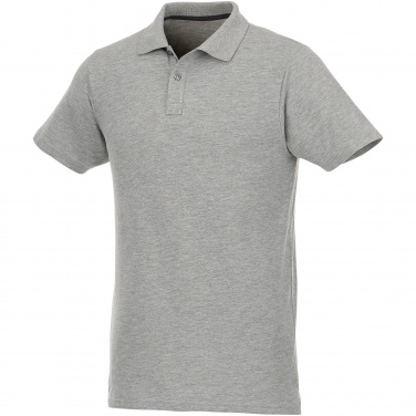Logo trade promotional giveaways image of: Helios short sleeve men's polo