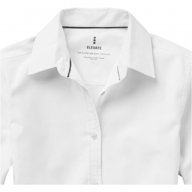 Logo trade business gifts image of: Vaillant long sleeve women's oxford shirt