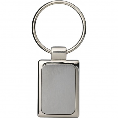 Logotrade promotional giveaway picture of: Sergio rectangular metal keychain