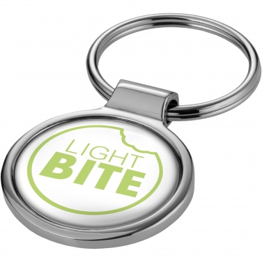 Logo trade promotional merchandise picture of: Orlene round keychain