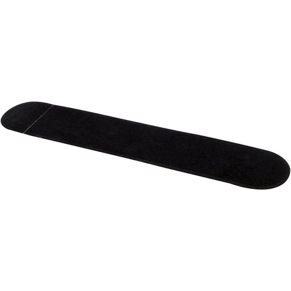 Logo trade promotional gifts image of: Nemo velvet single-pen pouch