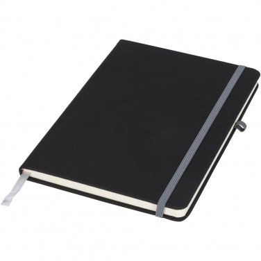 Logo trade promotional giveaways picture of: Noir medium notebook