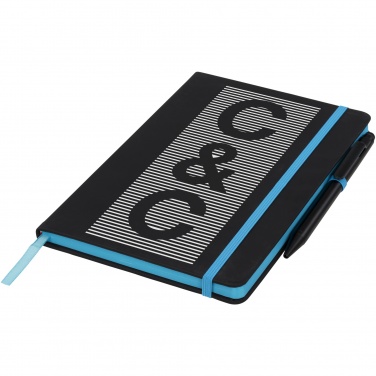 Logo trade promotional product photo of: Noir Edge medium notebook