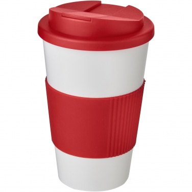 Logotrade corporate gifts photo of: Americano® 350 ml tumbler with grip & spill-proof lid