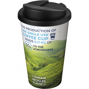 Logo trade promotional item photo of: Brite-Americano® 350 ml tumbler with spill-proof lid