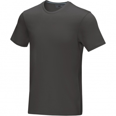 Logo trade promotional products image of: Azurite short sleeve men’s organic t-shirt