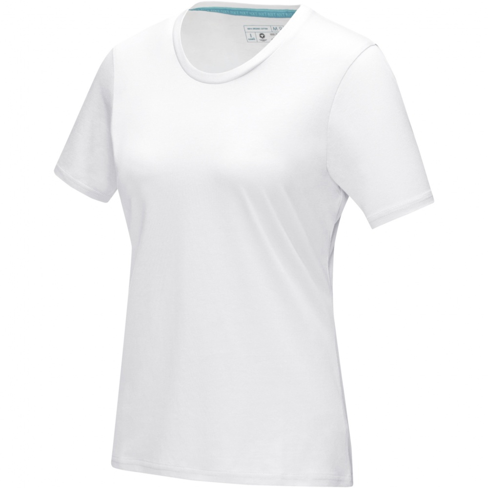 Logo trade promotional products picture of: Azurite short sleeve women’s organic t-shirt