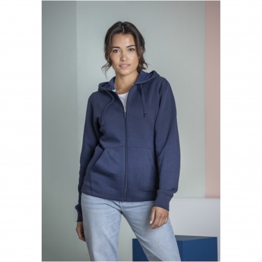Logotrade promotional item picture of: Ruby women’s organic recycled full zip hoodie