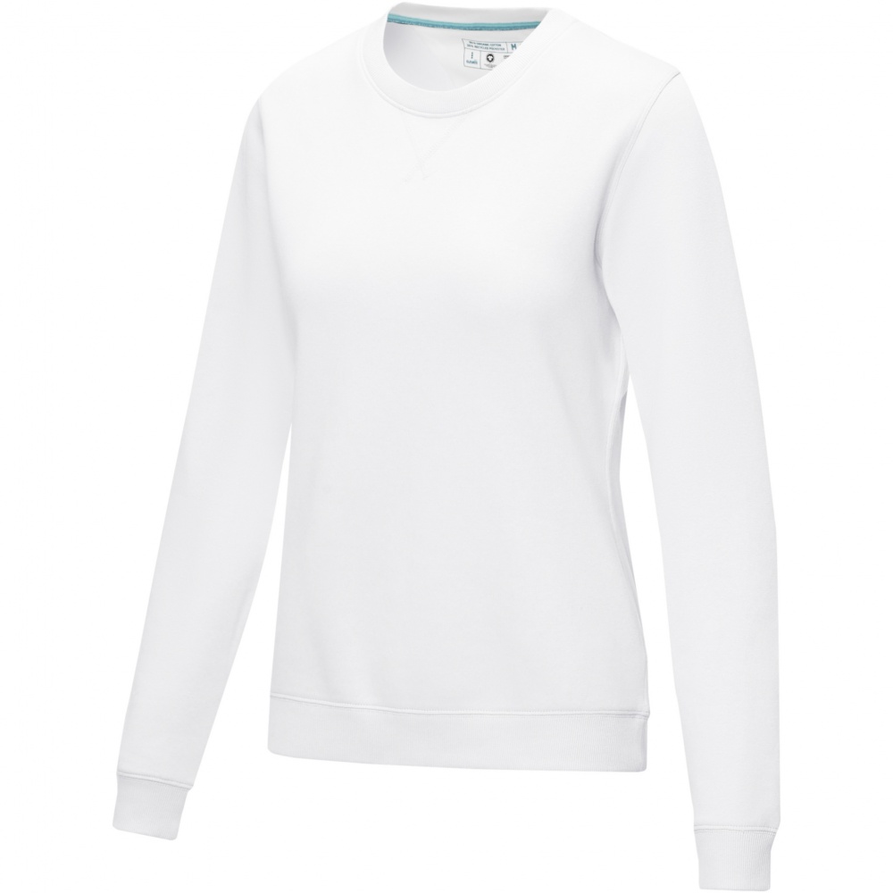Logotrade advertising products photo of: Jasper women’s organic recycled crewneck sweater