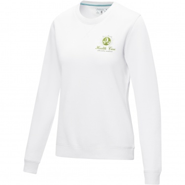 Logotrade corporate gift image of: Jasper women’s organic recycled crewneck sweater