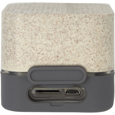 Logotrade corporate gifts photo of: Aira wheat straw Bluetooth® speaker