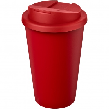Logo trade promotional merchandise photo of: Americano® Eco 350 ml recycled tumbler with spill-proof lid