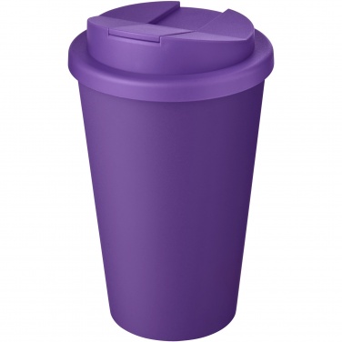 Logo trade corporate gifts picture of: Americano® Eco 350 ml recycled tumbler with spill-proof lid